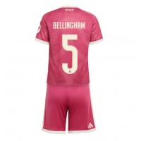 Stroje piłkarskie Real Madrid Jude Bellingham #5 Koszulka Trzeciej dla dzieci 2026-27 Krótki Rękaw (+ szorty)